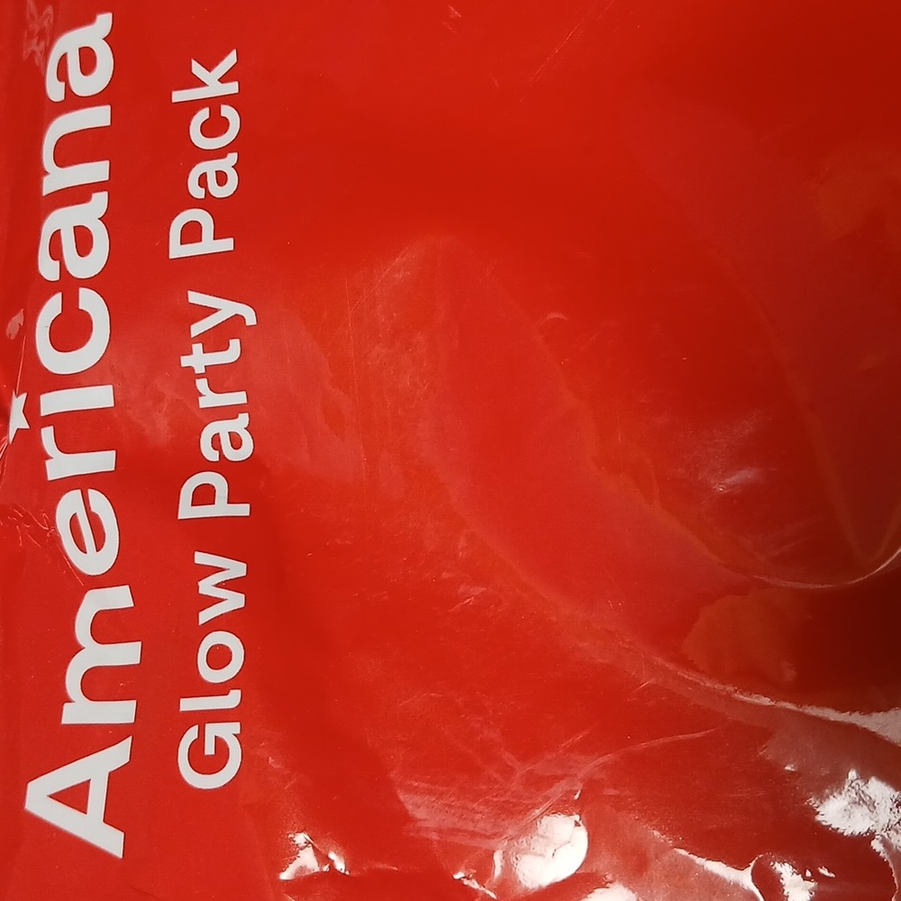 Americana Colorful Glow Stick Party Set qty 100 NWT - Picture 5 of 9